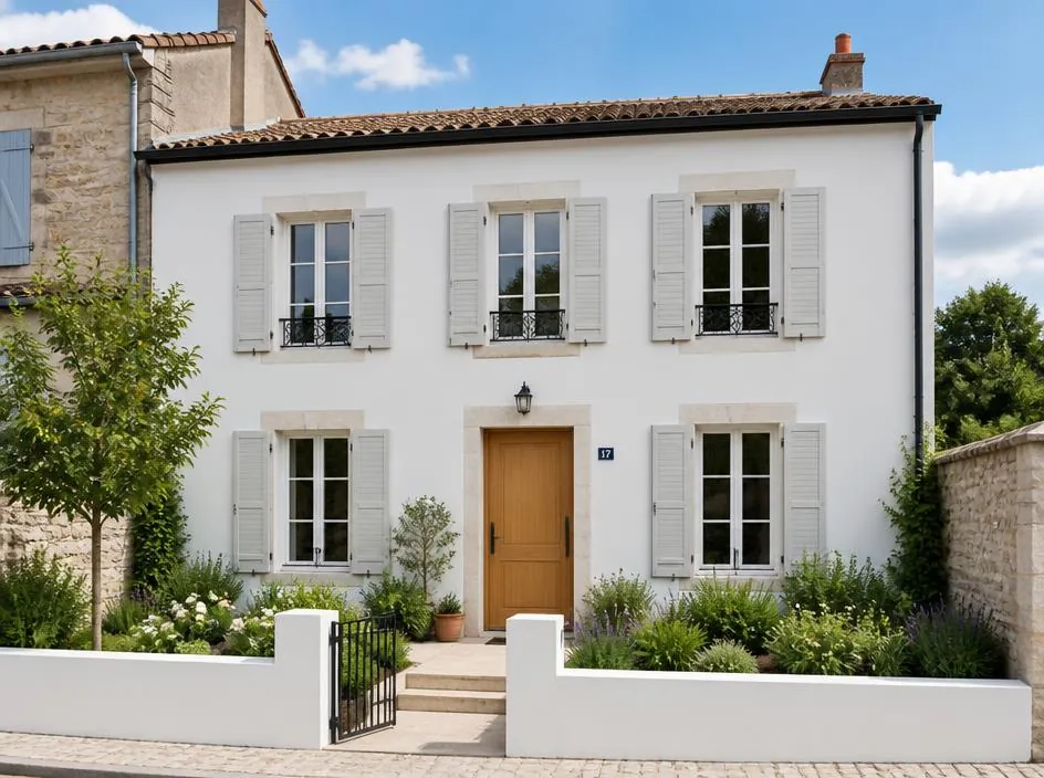 Façade ravalée et fenêtres remplacées par Atelier TCE à Sedan